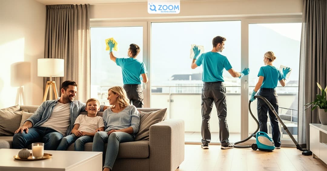 Reinigungsdienste für Wohnungen in der Schweiz: Sauberkeit & Qualität mit Zoom